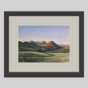 Картина в раме Урочище "Долгие горы"